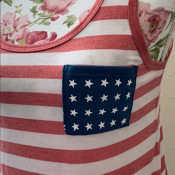 New Fifth Sun Holiday Patriotic Tank - Picture 2 of 4